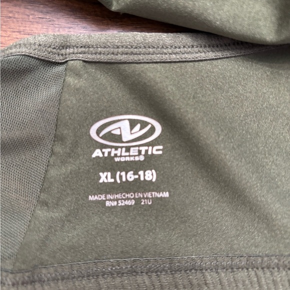 Athletic Works Olive Sports Bra - Picture 3 of 3